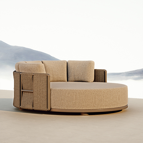 Modern Aluminum Woven Outdoor Daybed KMD18031