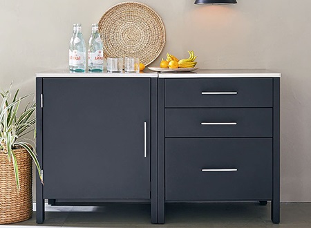 Aluminum Outdoor Kitchen Cabinets KMO1308