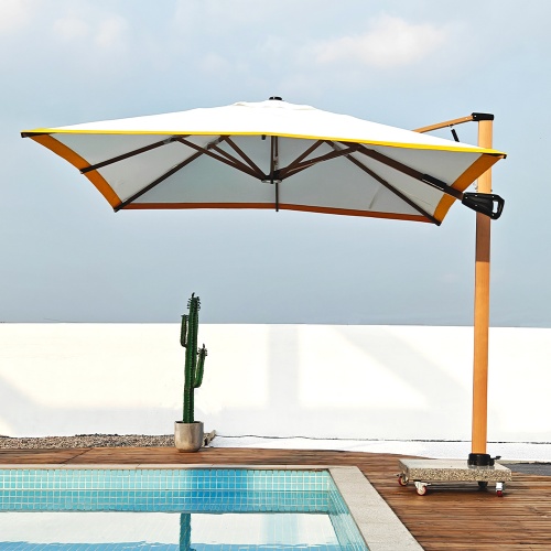 High-end Aluminum Cantilever Umbrellas KMS8601-2N 