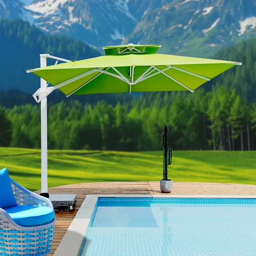 High-end Aluminum Cantilever Umbrellas KMS8601-2B