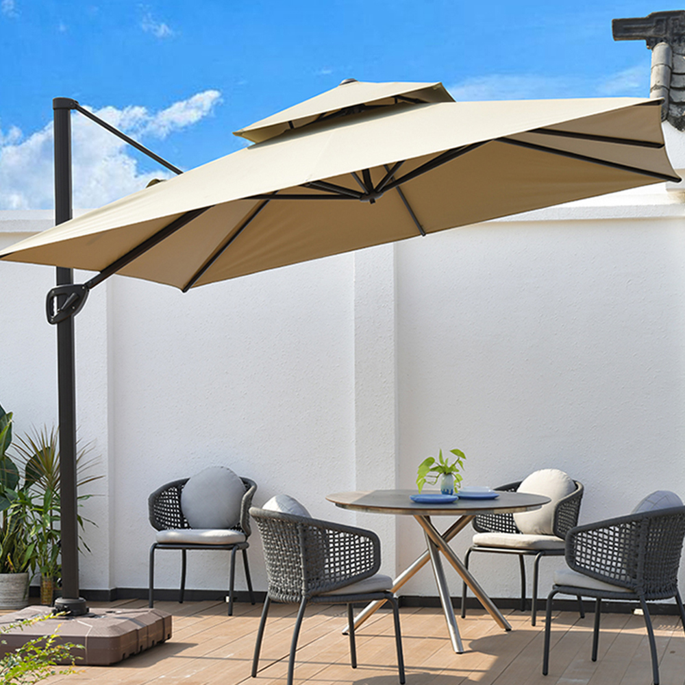 High-end Aluminum Cantilever Umbrellas KM8204