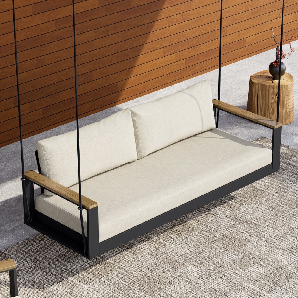Modern Aluminum Outdoor Swing Chair KM6705