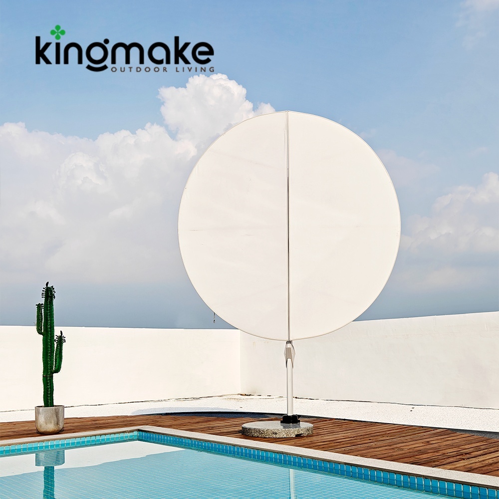 High-end Aluminum Round Cantilever Umbrellas KMS8601-7
