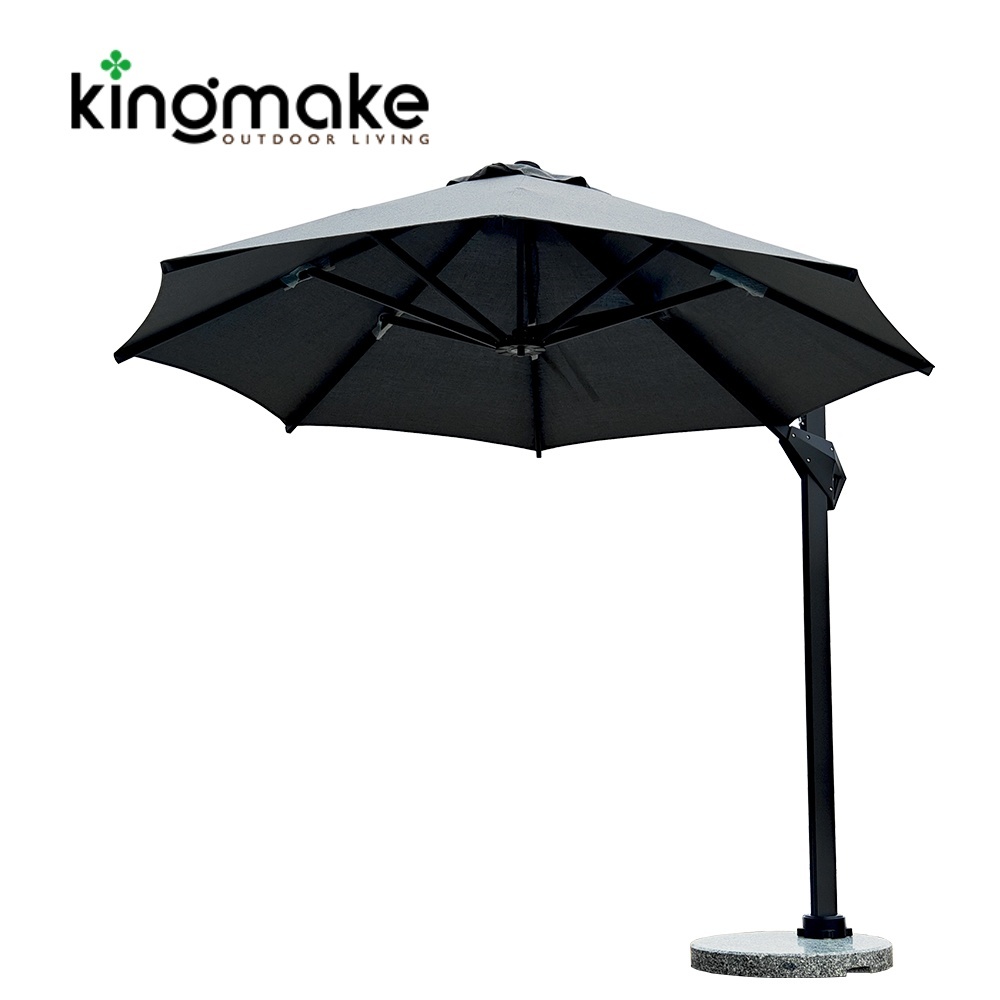 High-end Aluminum Cantilever Umbrellas KMS8601-4R