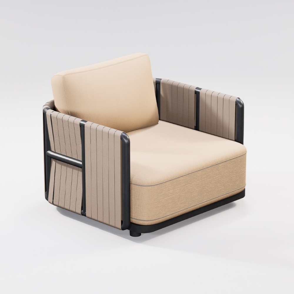 High-end Aluminum Outdoor Sofa Set KMD18010