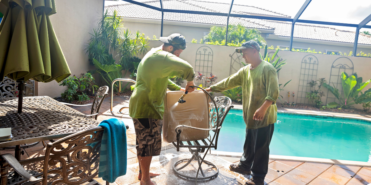 How to Clean Outdoor Furniture: Pro Guide by Material