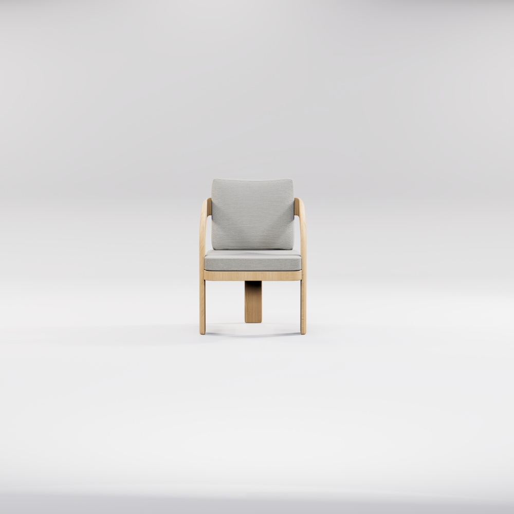 Luxury Teak Outdoor Chair KMD18016