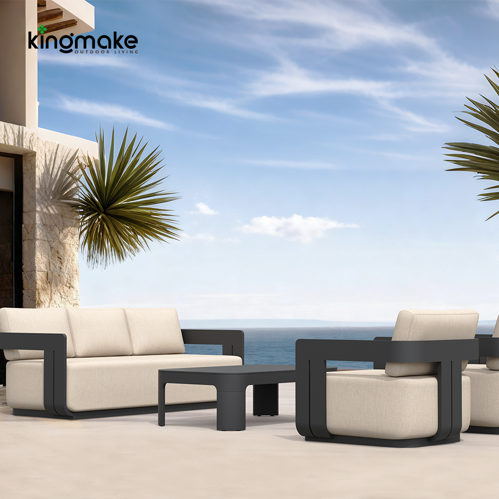 Aluminum Outdoor Sofa: Essential for Hospitality & Commercial Spaces