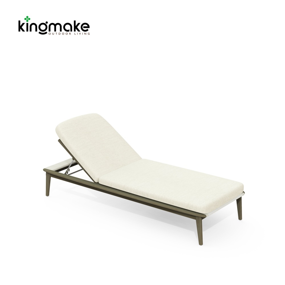 Modern Aged Teak Kael Collection Sun Loungers KMD18027