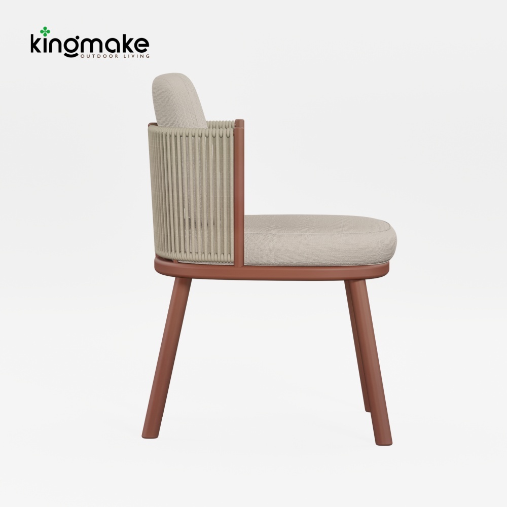 Modern Aluminum Vita Coner Collection Outdoor Chair KM18031