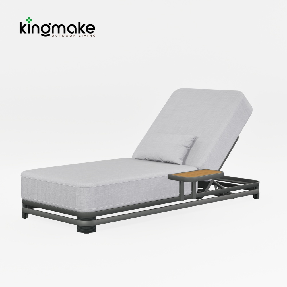 High-End Aluminum Sun Lounger KM18037