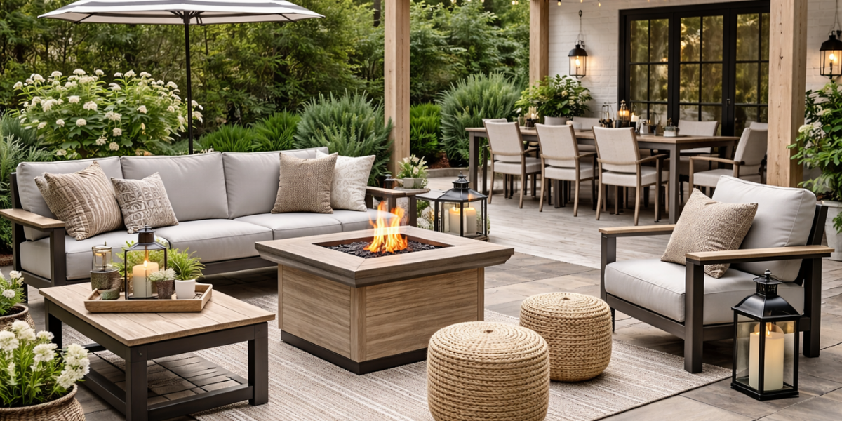 Cohesive Outdoor Design Using Matching Finishes (Guide)