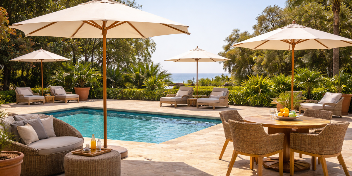 How Many Pool Deck Umbrellas Does Your Resort Need?