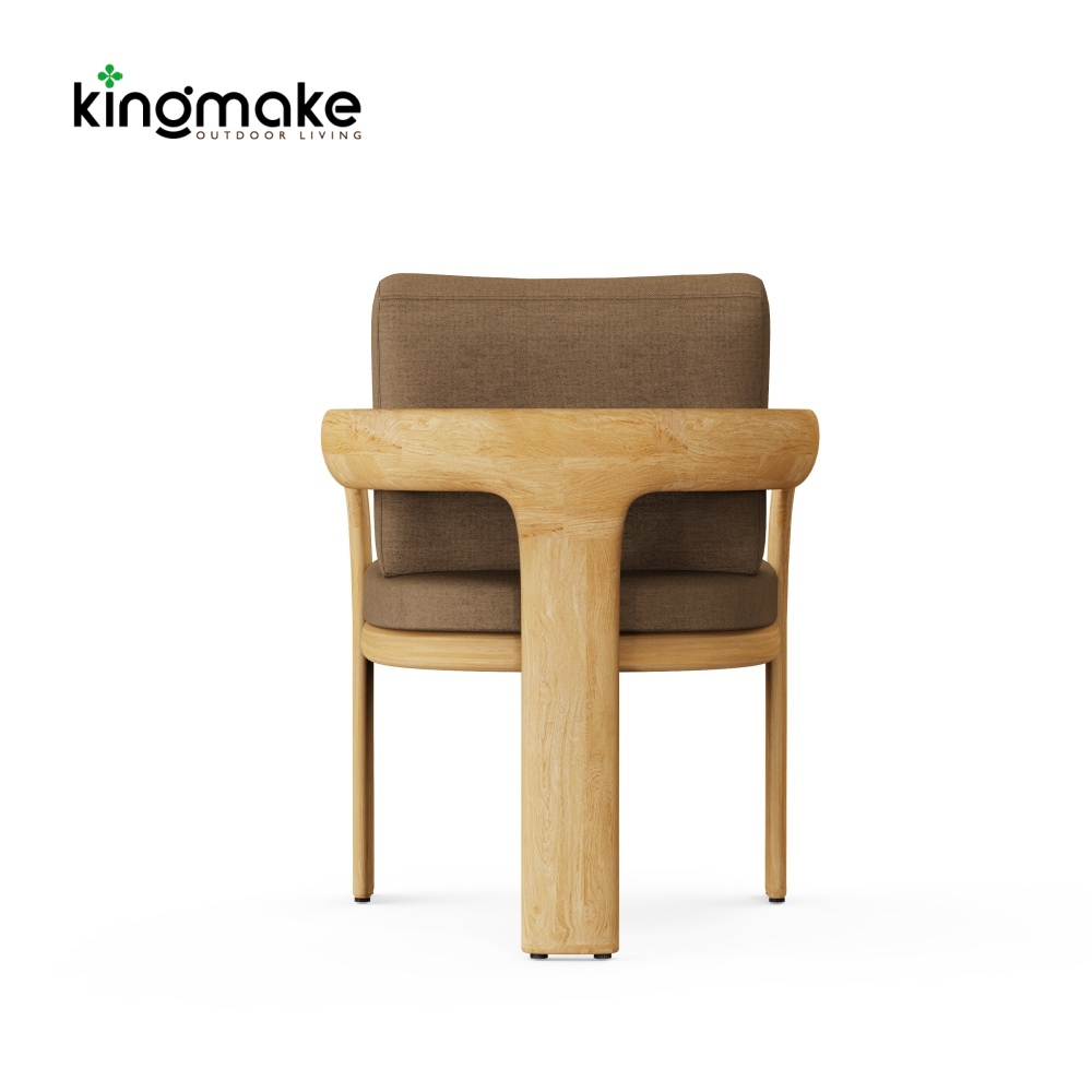 Natural Teak Tider Collection Outdoor Chair KMD18036