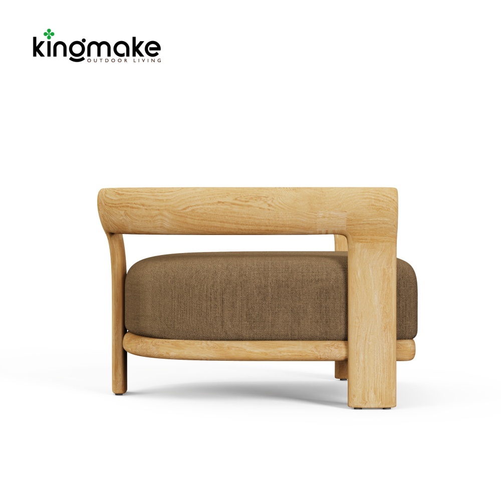 Natural Teak Tider Collection Outdoor Sofa KM18036