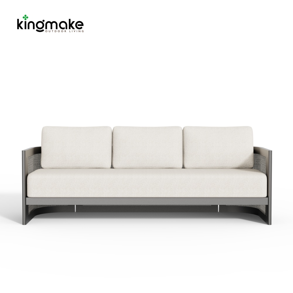 High-End Aluminum Outdoor Sofa KM18040
