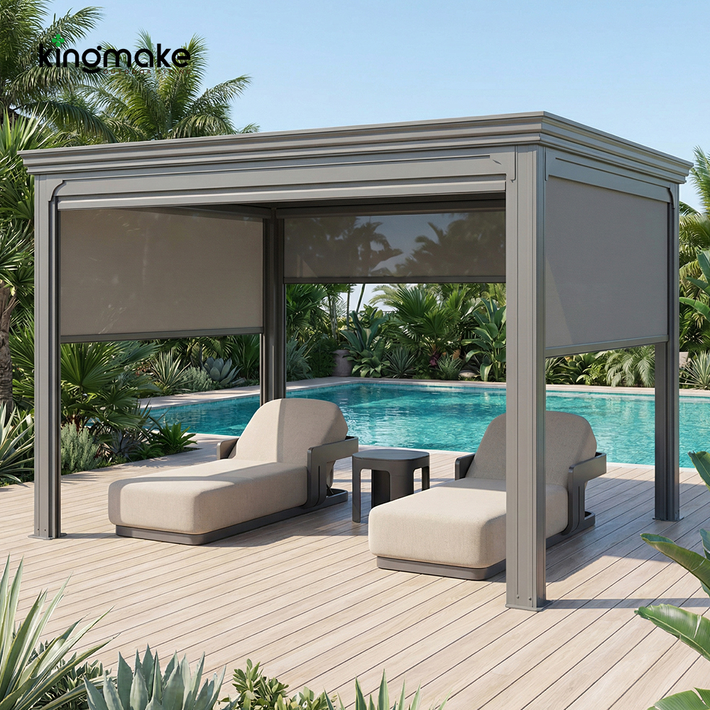 High-End Aluminum Pergola KM18039-3