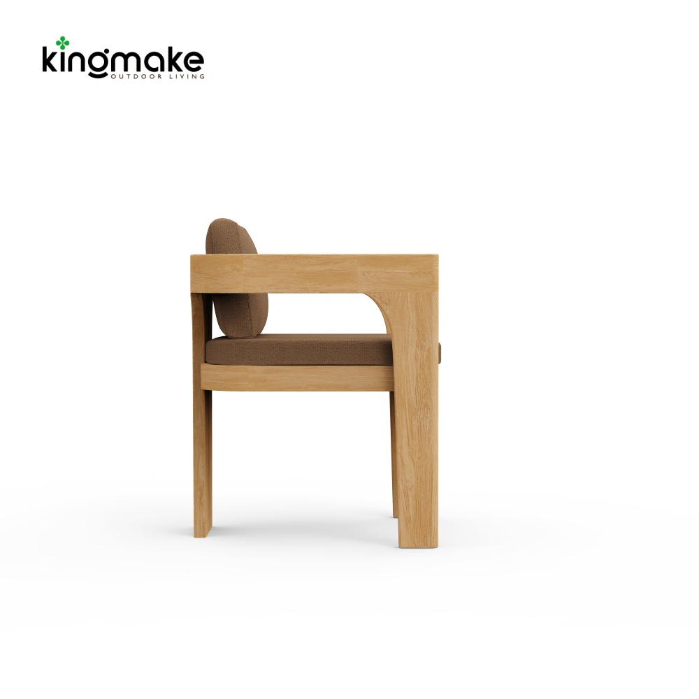 luxury teak malta collection dining chair