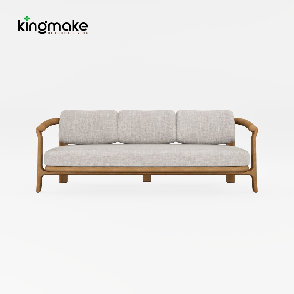 Luxury Teak Outdoor Sofa KM18038