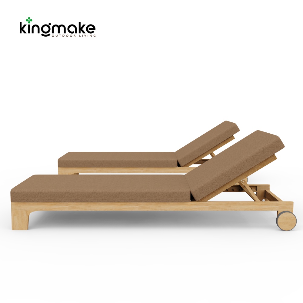 luxury teak malta collection sun lounger