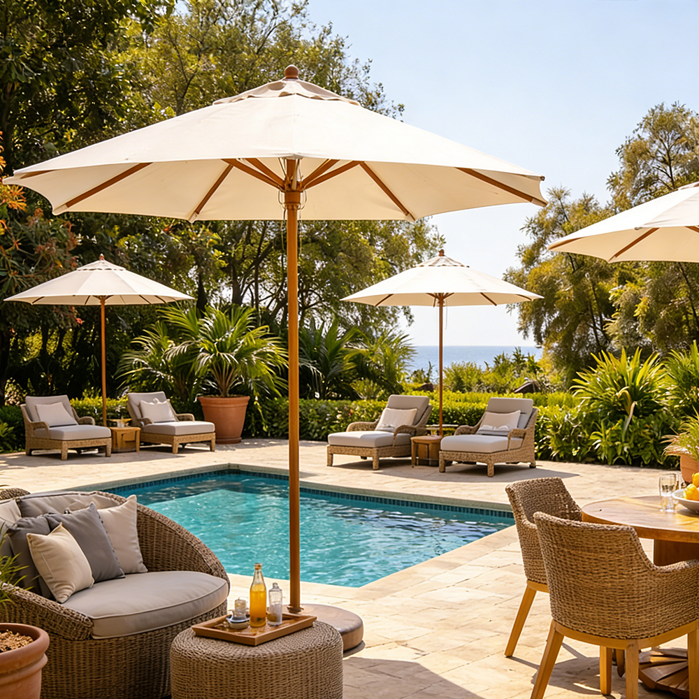 How Many Pool Deck Umbrellas Does Your Resort Need?