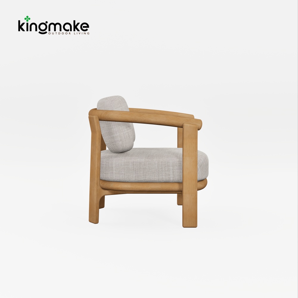 Luxury Teak Outdoor Sofa KM18038