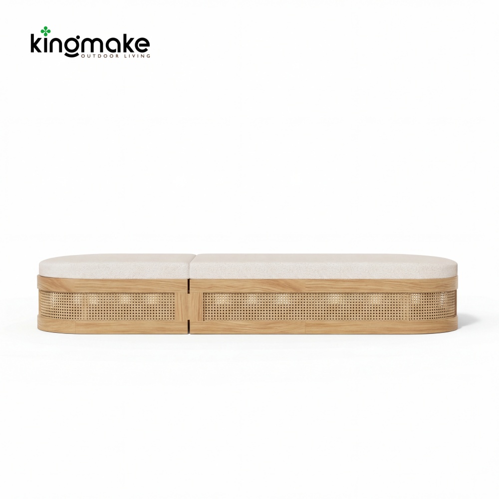 wood grain aluminum capri collection sun lounger