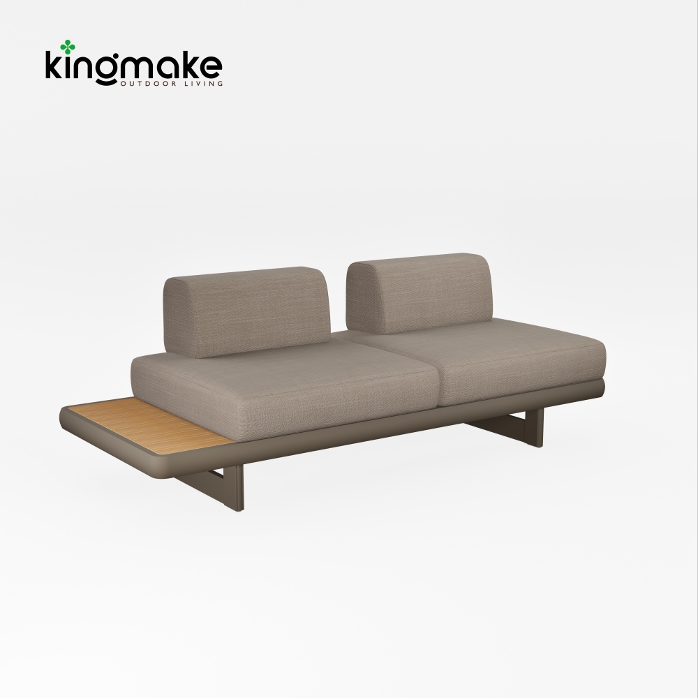 Modern L-Shape Outdoor Sofa KM18043