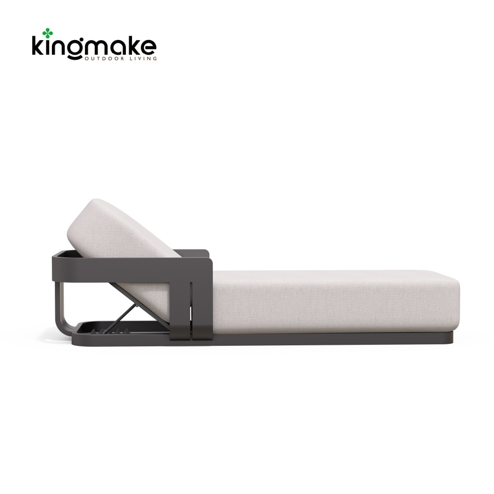 modern aluminum neo collection sun lounger km18026