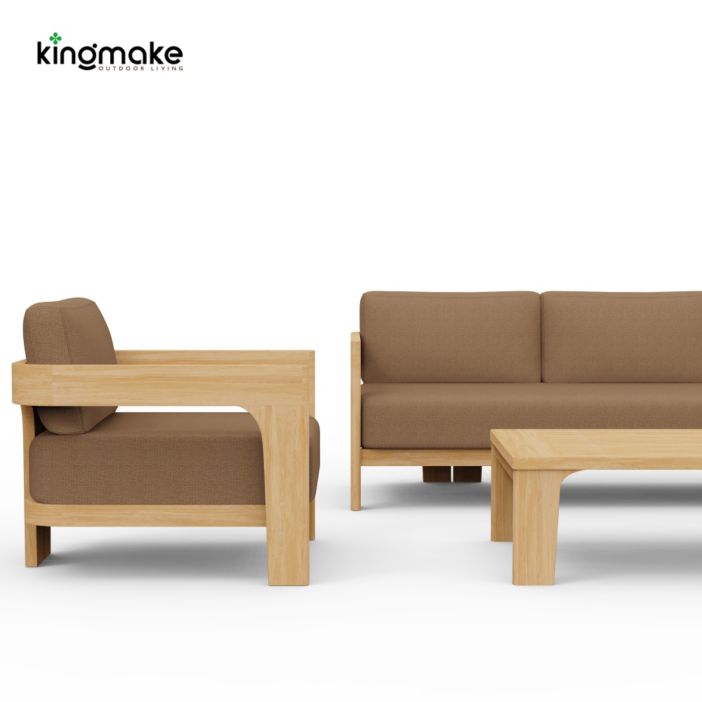luxury teak malta collection sofa 
