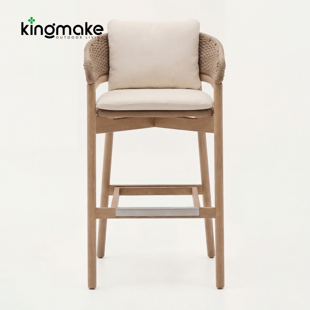 commercial teak bar set km18046