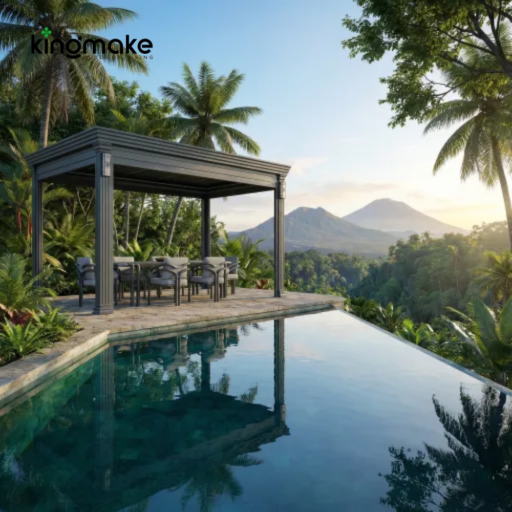 chinese-style pergola km18039-5