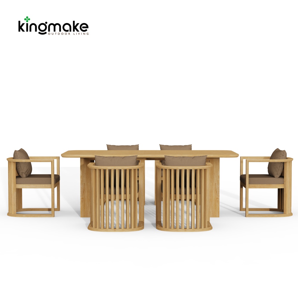 maui colletion high-end teak dining set