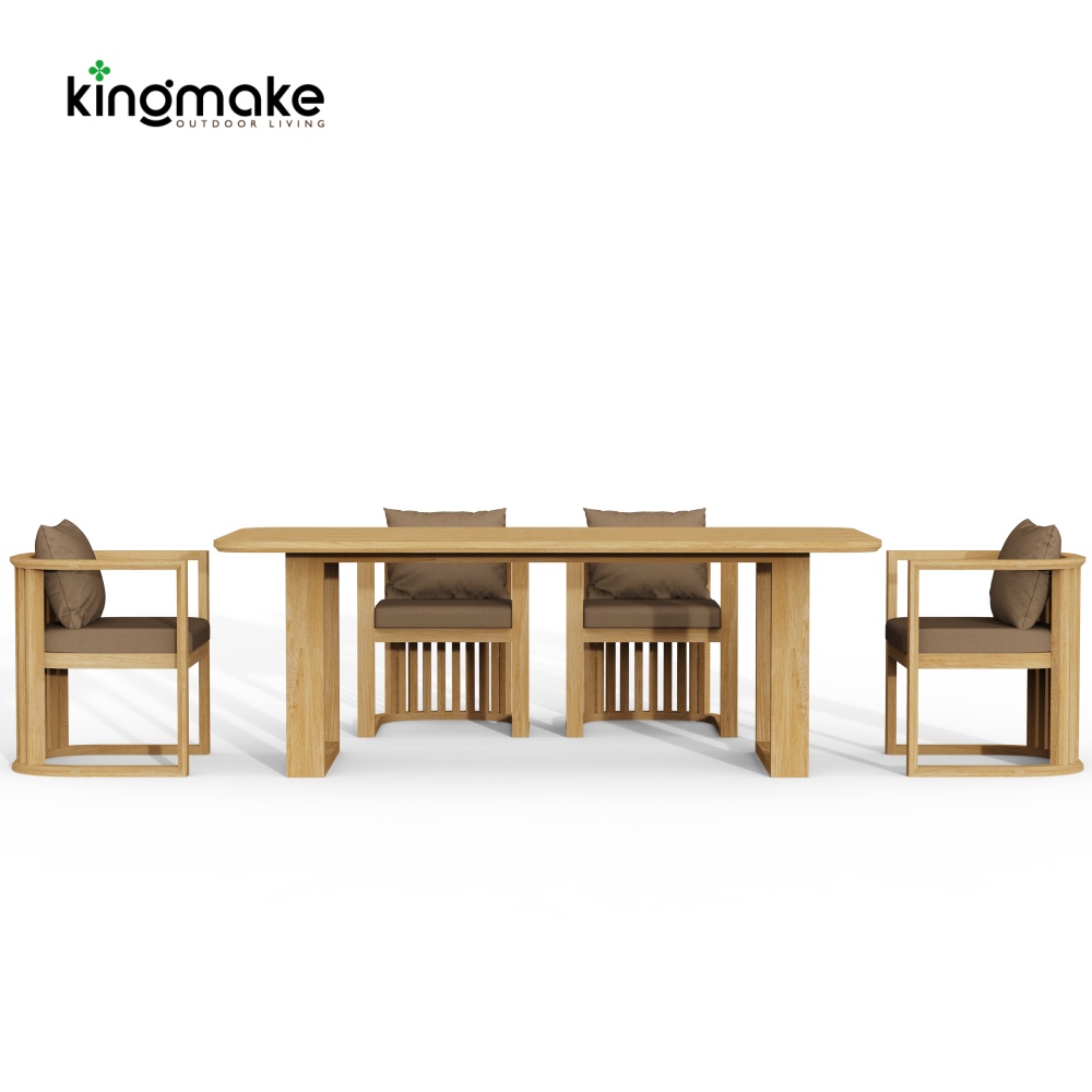 maui colletion high-end teak dining set