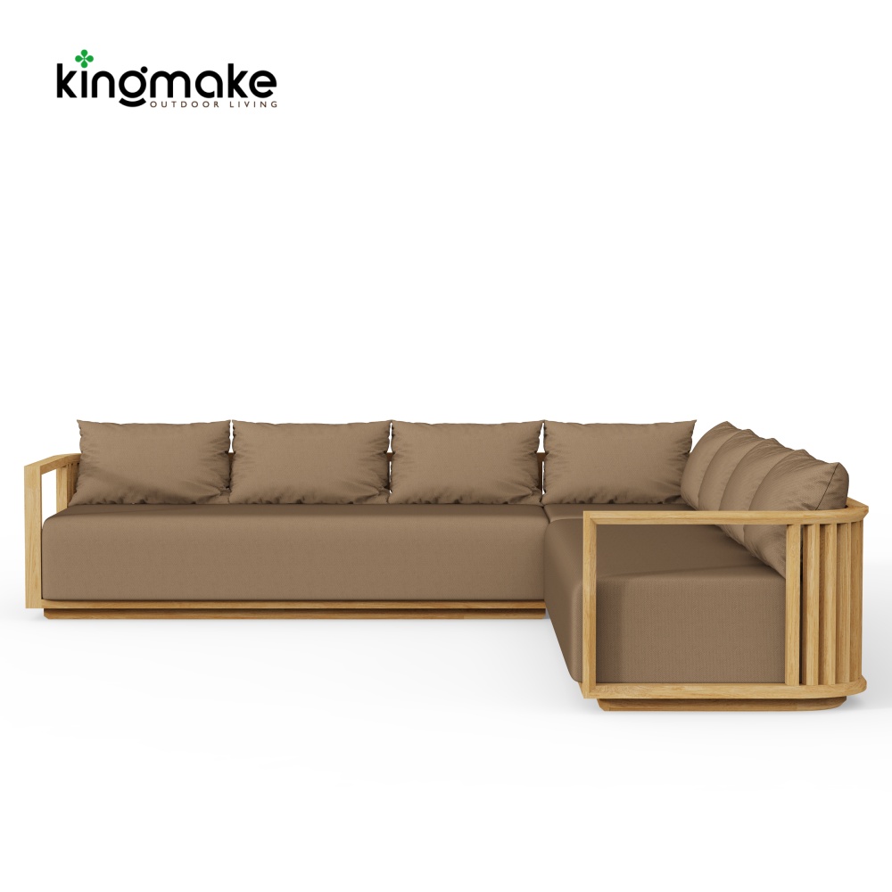 high-end teak maui colletion sofa