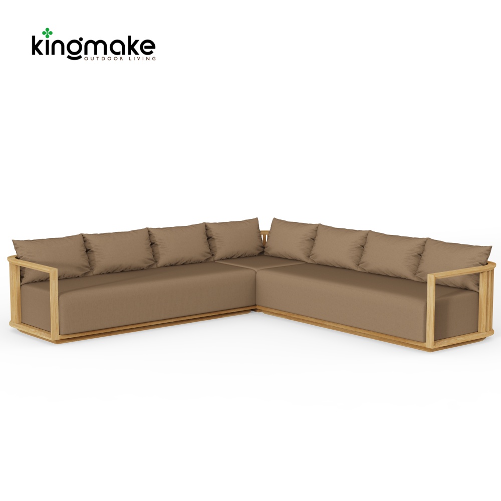 high-end teak maui colletion sofa