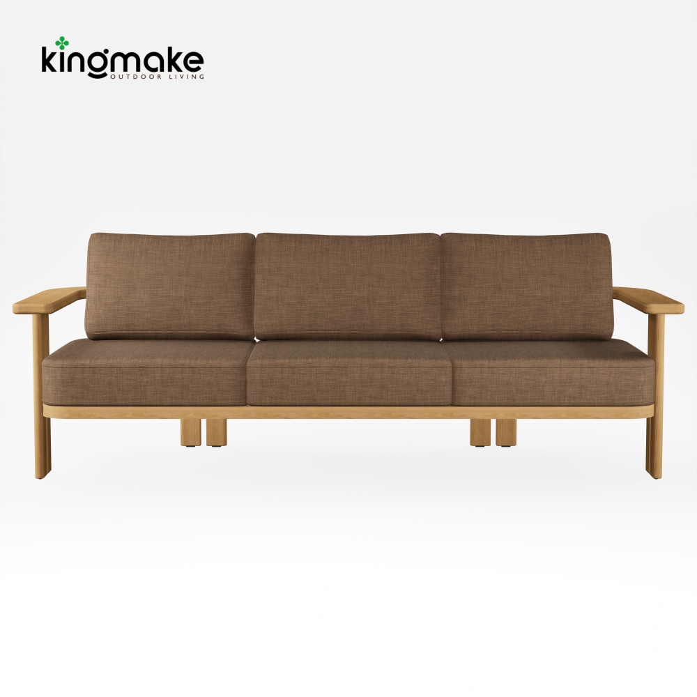 kinglife colletion luxury teak sofa set