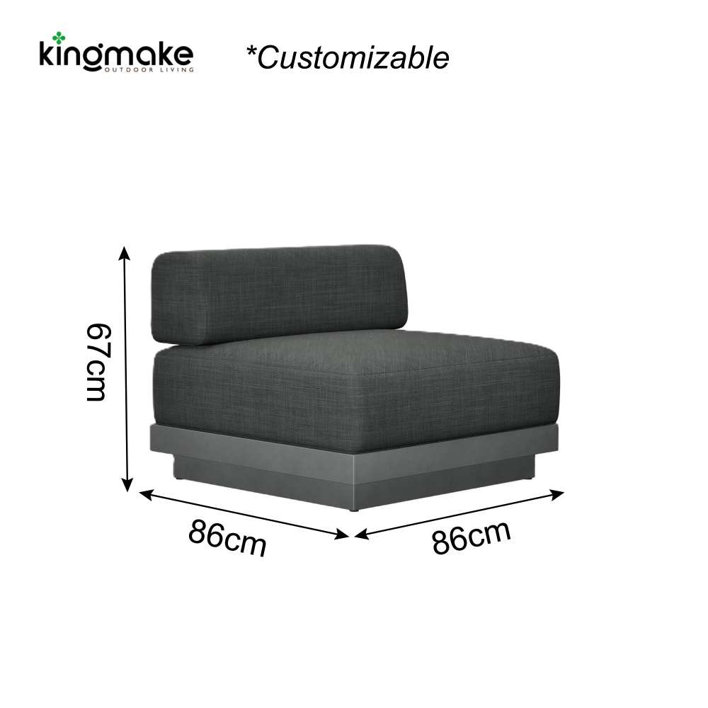 minilalist vita corner collection modular sofa set
