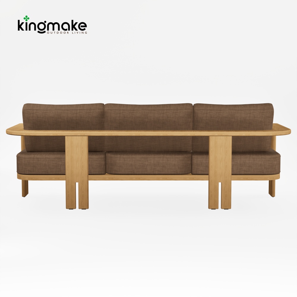 kinglife colletion luxury teak sofa set