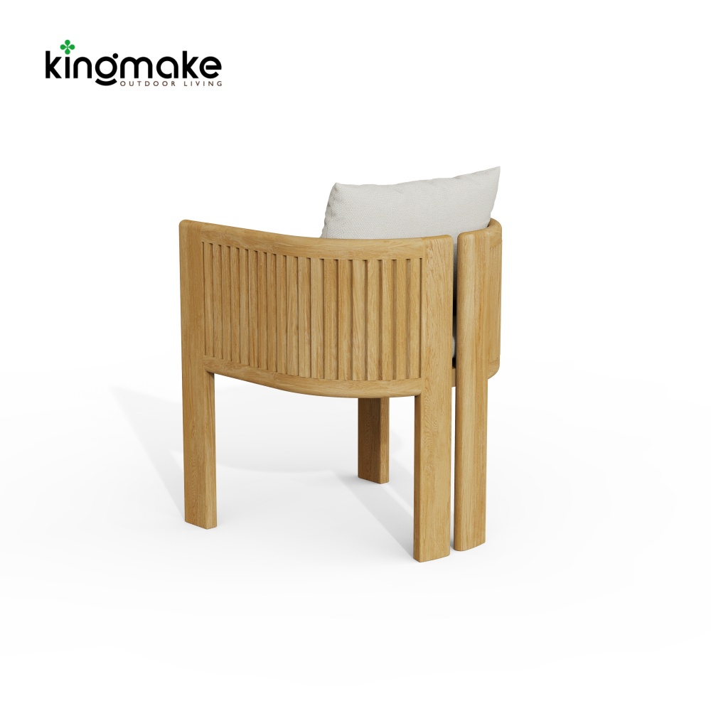 luxury teak amalfi collection dining set
