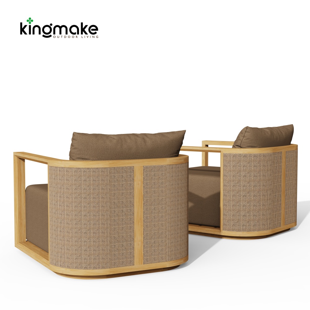 high-end maui cane collection sofa set