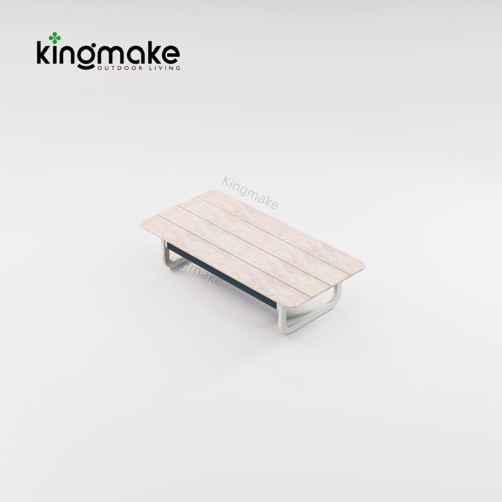 Modern Aluminum URound Collection Sofa KM18014