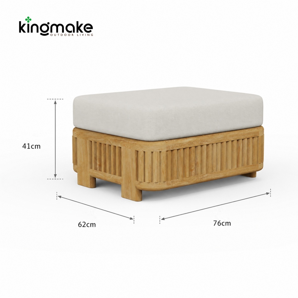 Amalfi Collection Teak Outdoor Sofa Set