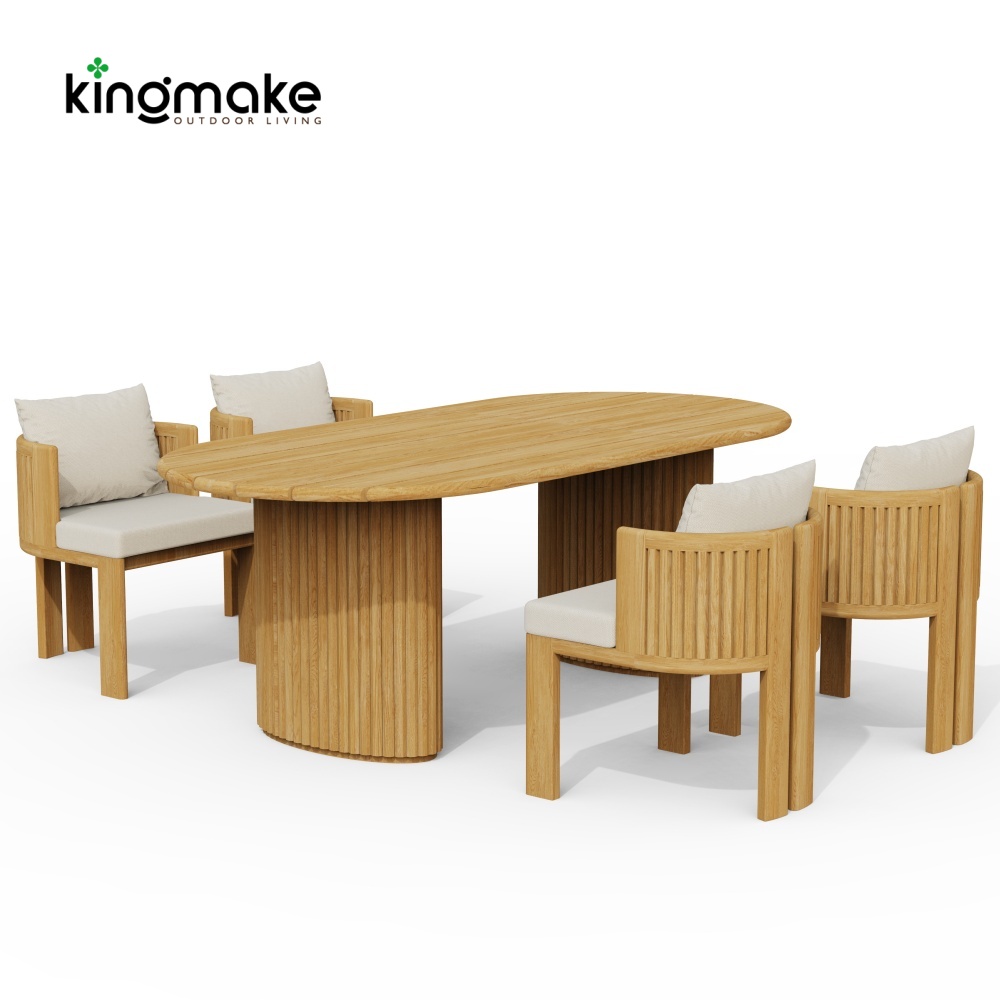 High-End Teak Dining Set