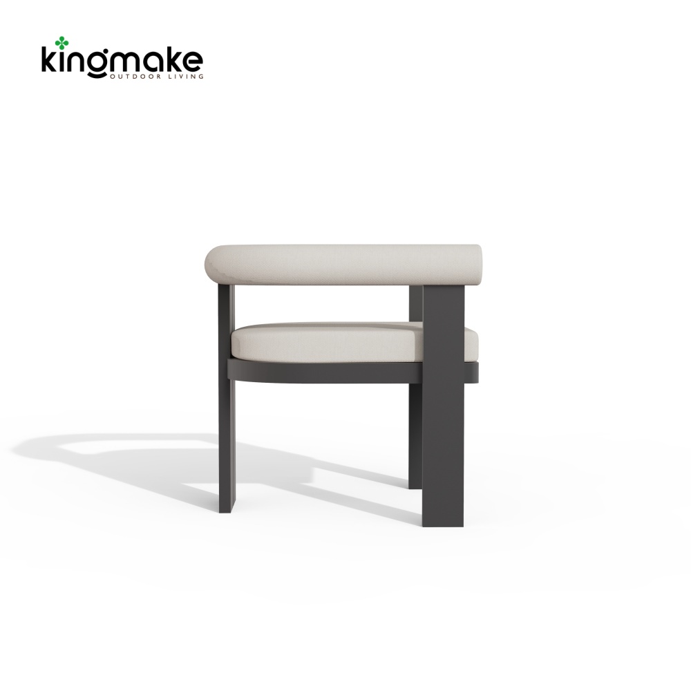 Modern Aluminum Frame Outdoor Dining Chair – Mali Collection