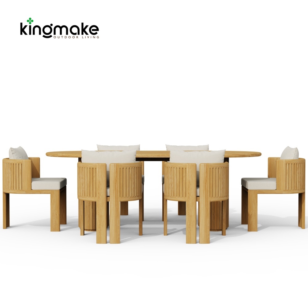 High-End Teak Dining Set