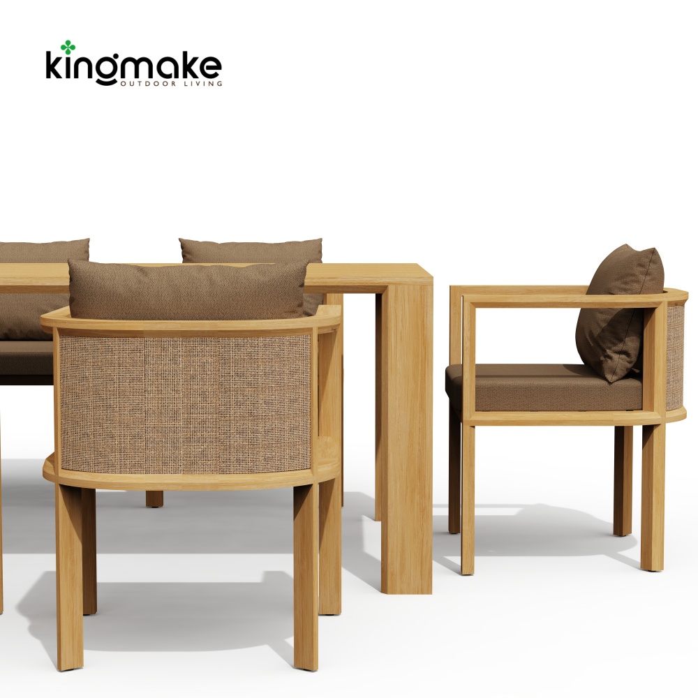 high-end maui cane collection dining set