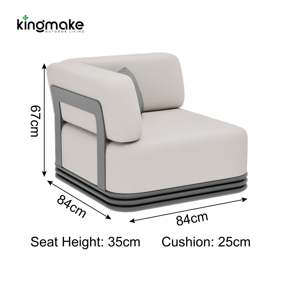 Layva Collection L-Shape Sectional Sofa Set