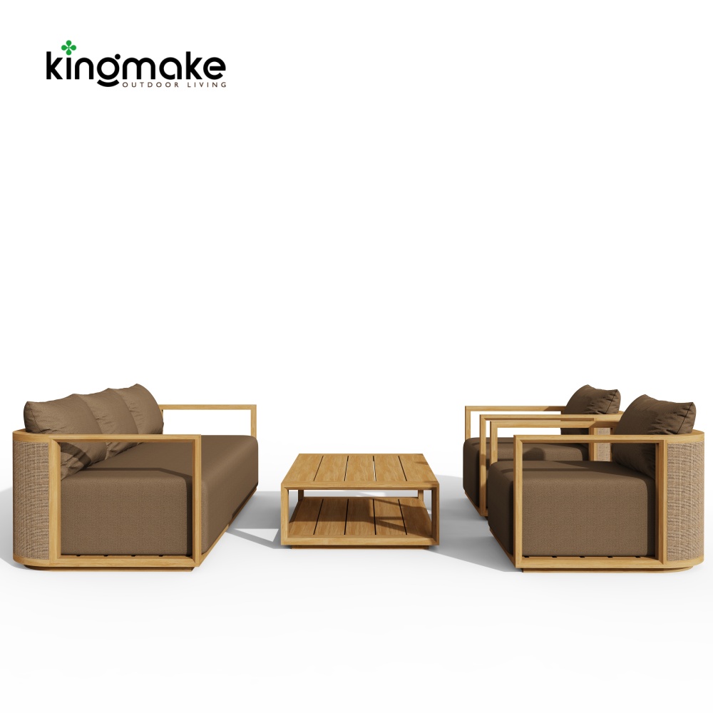 high-end maui cane collection sofa set