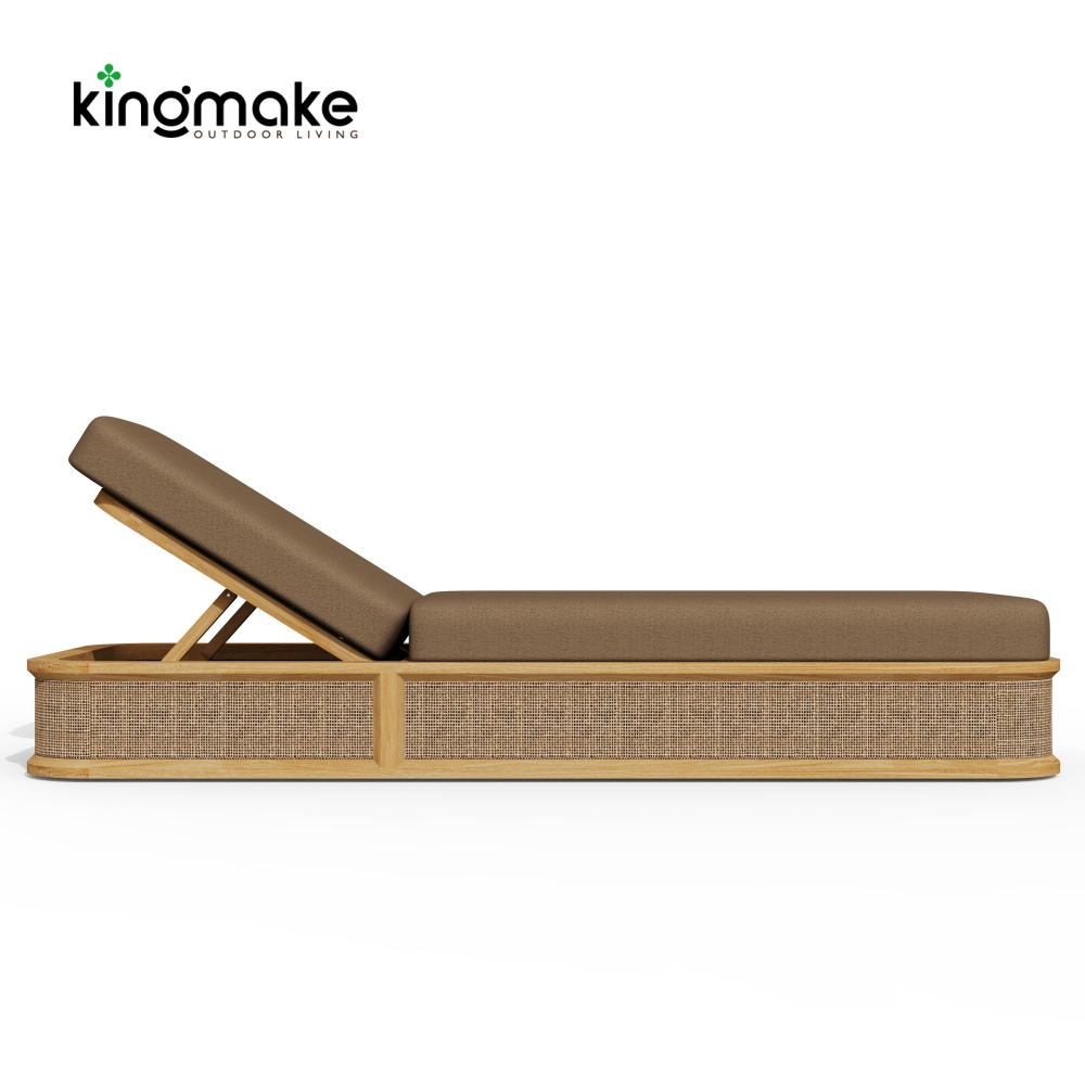 high-end maui cane collection sun lounger